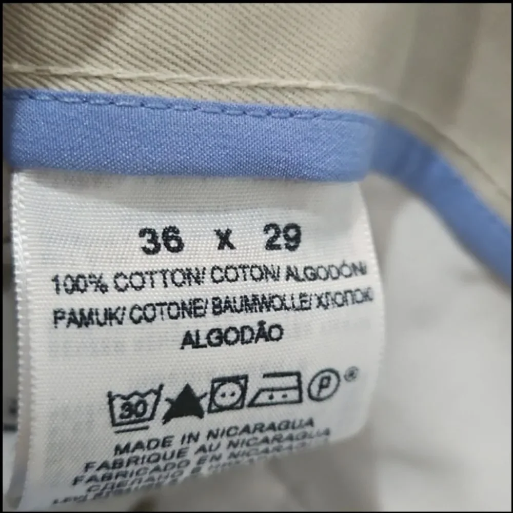 Dockers Signature Khaki Slim Fit D1 Pants Men’s 36x29 No Wrinkle Cotton